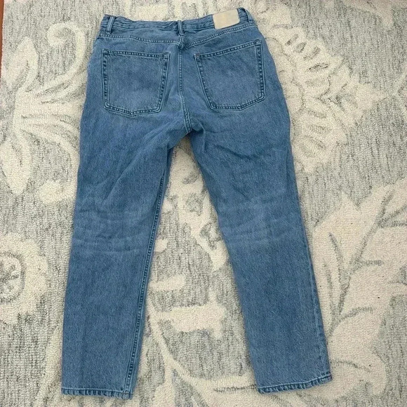 Everlane 90s Cheeky Ankle Jean in Medium Blue Size 30 - Picture 7 of 16